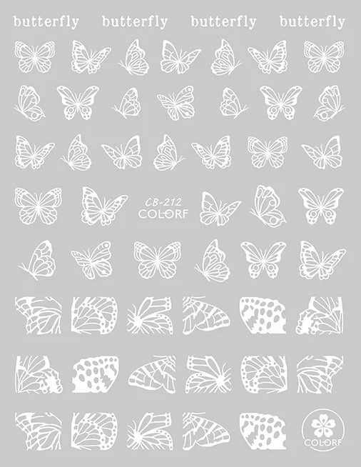 Butterflies Stickers